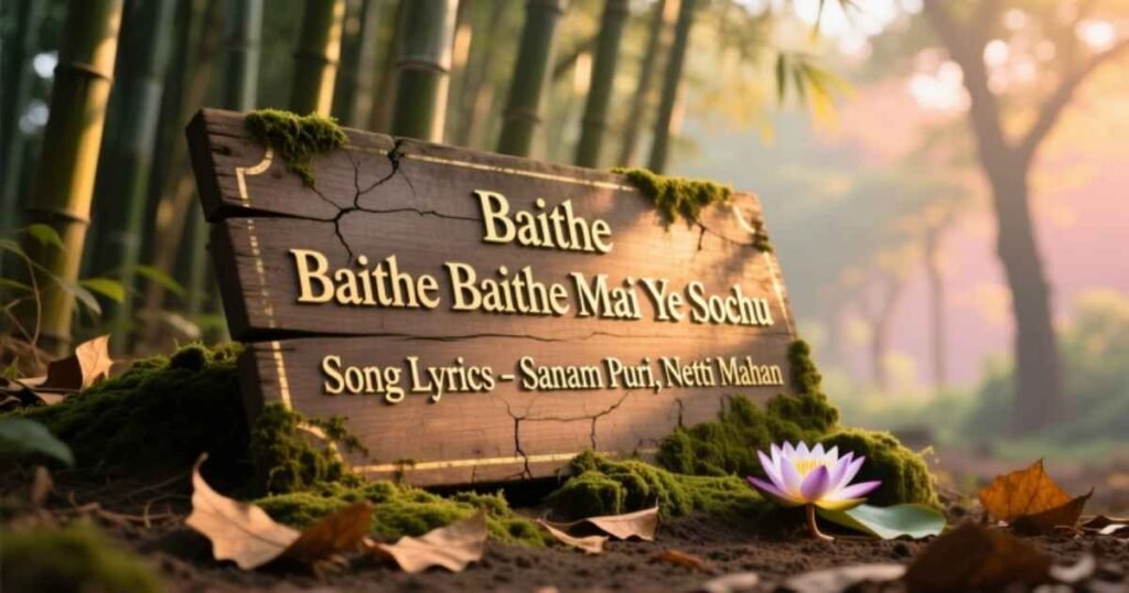 Baithe Baithe Mai Ye Sochu Song Lyrics – Sanam Puri, Neeti Mohan